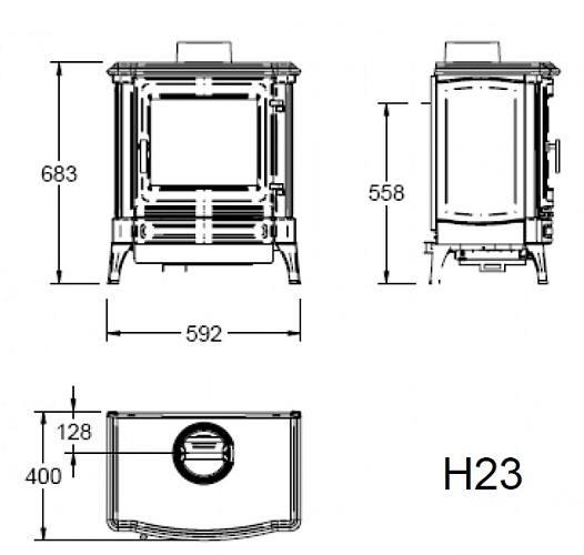 Чугунная печь H23, графит (Efel/Nestor Martin)_1