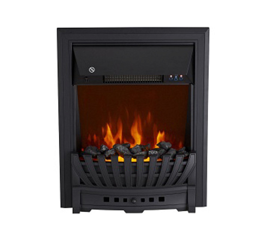 Royal Flame Sorrento с очагом Aspen Black белый дуб_2