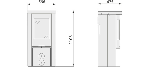 Камины из талькомагнезита Contura 520T Style_1